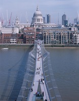 Millennium-Brücke, Foto: Nigel Young / Foster + Partners